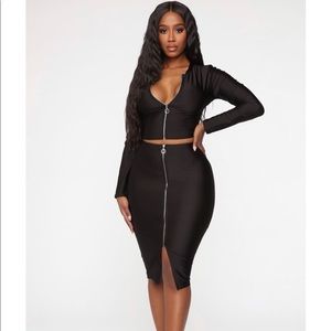 Me and you skirt set